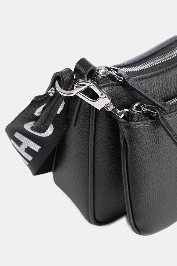 ΤΣΑΝΤΑ HUGO - 001 ΜΑΥΡΟ